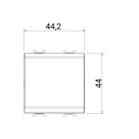 Intrerupator Cruce Titan 2module Chorus - Gw14101 4