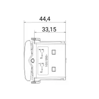 Intrerupator Cu Revenire Titan 1modul Chorus - Gw14131 3