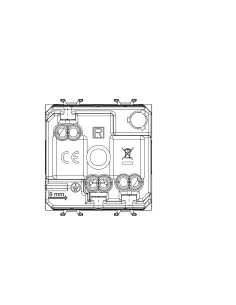 Priza Modulara 2P+E 16A Titan 2module Chorus - Gw14241