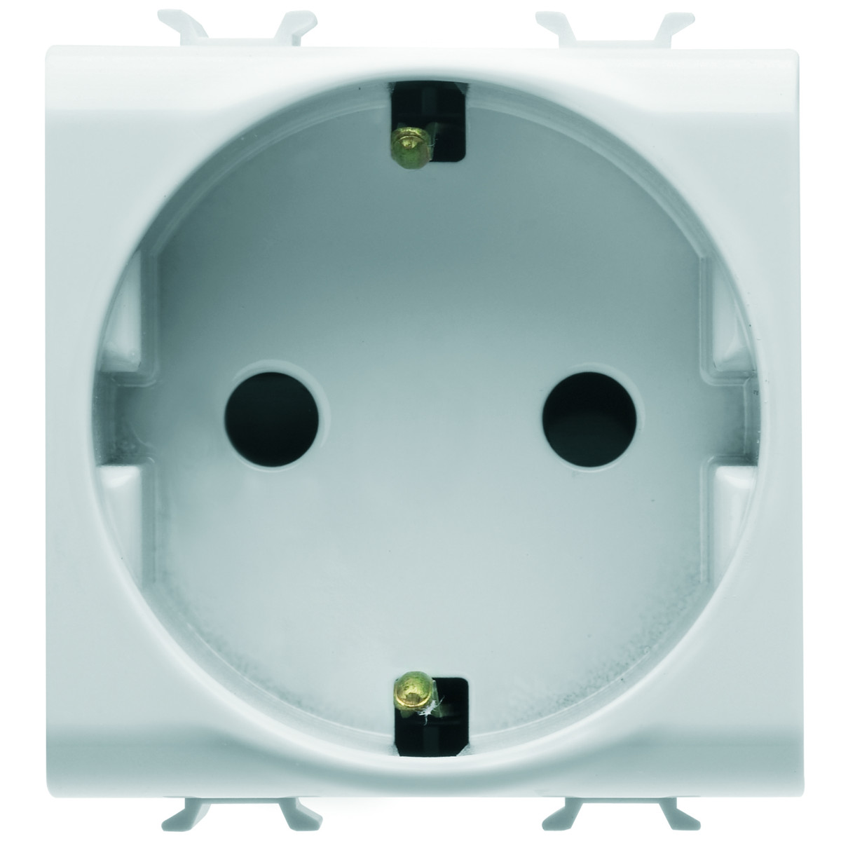 Priza Shucko Alb Mat 1modul Chorus - Gw15241