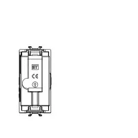 Priza TV Alb Mat 1modul Chorus - Gw15361 2