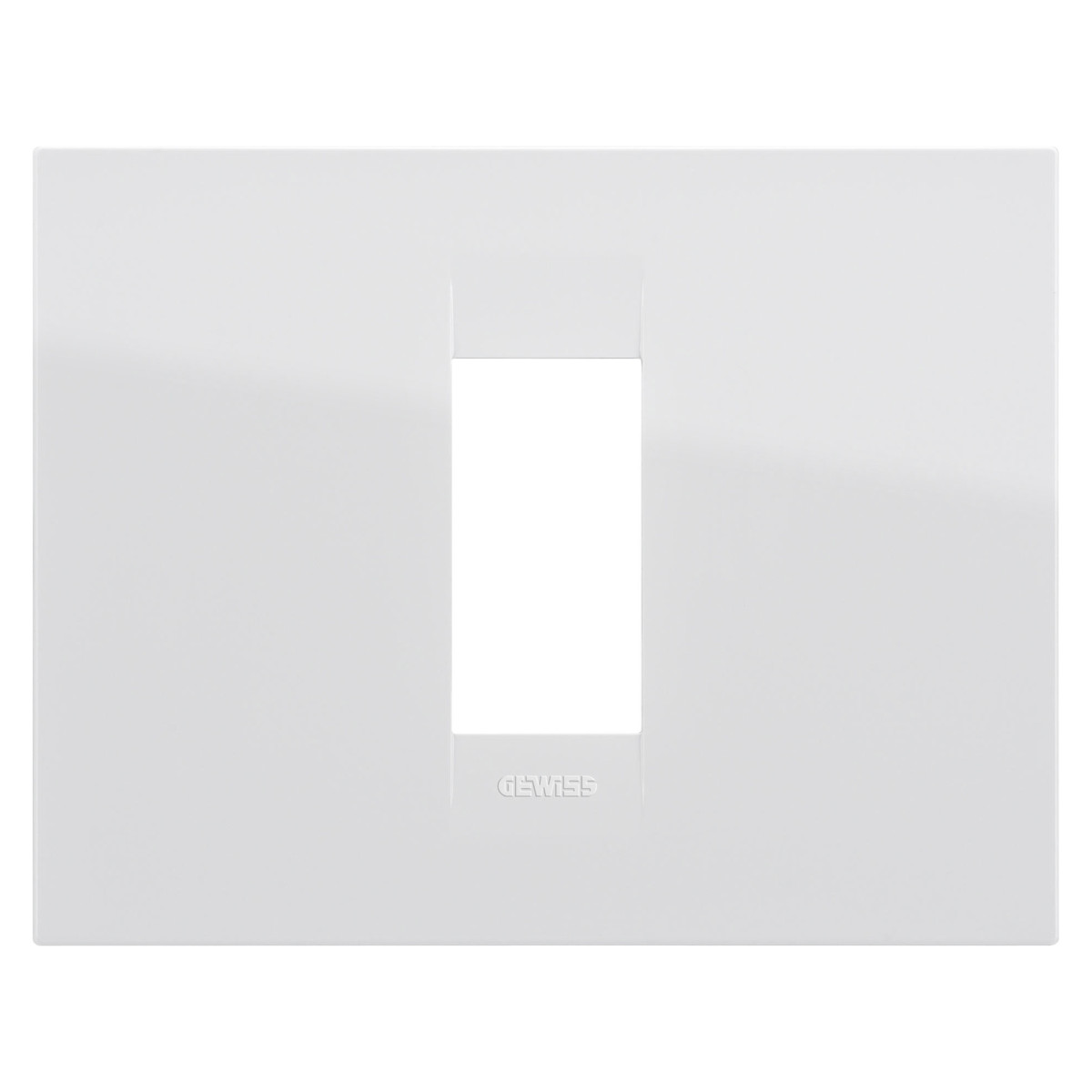 Rama Ornament 1modul Geo Chorus Alb Lucios - Gw16401tb