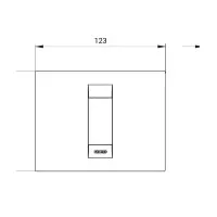 Rama Ornament 1modul Geo Chorus Titan - Gw16401vt 3