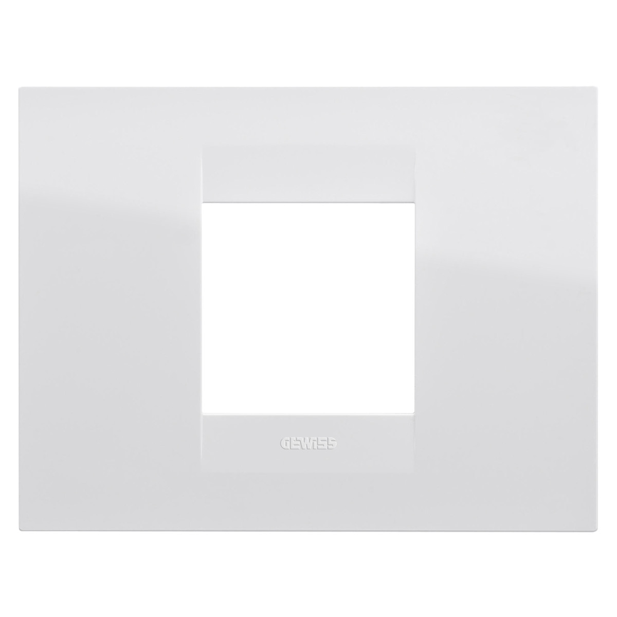 Rama Ornament 2module Geo Chorus Alb Lucios - Gw16402tb