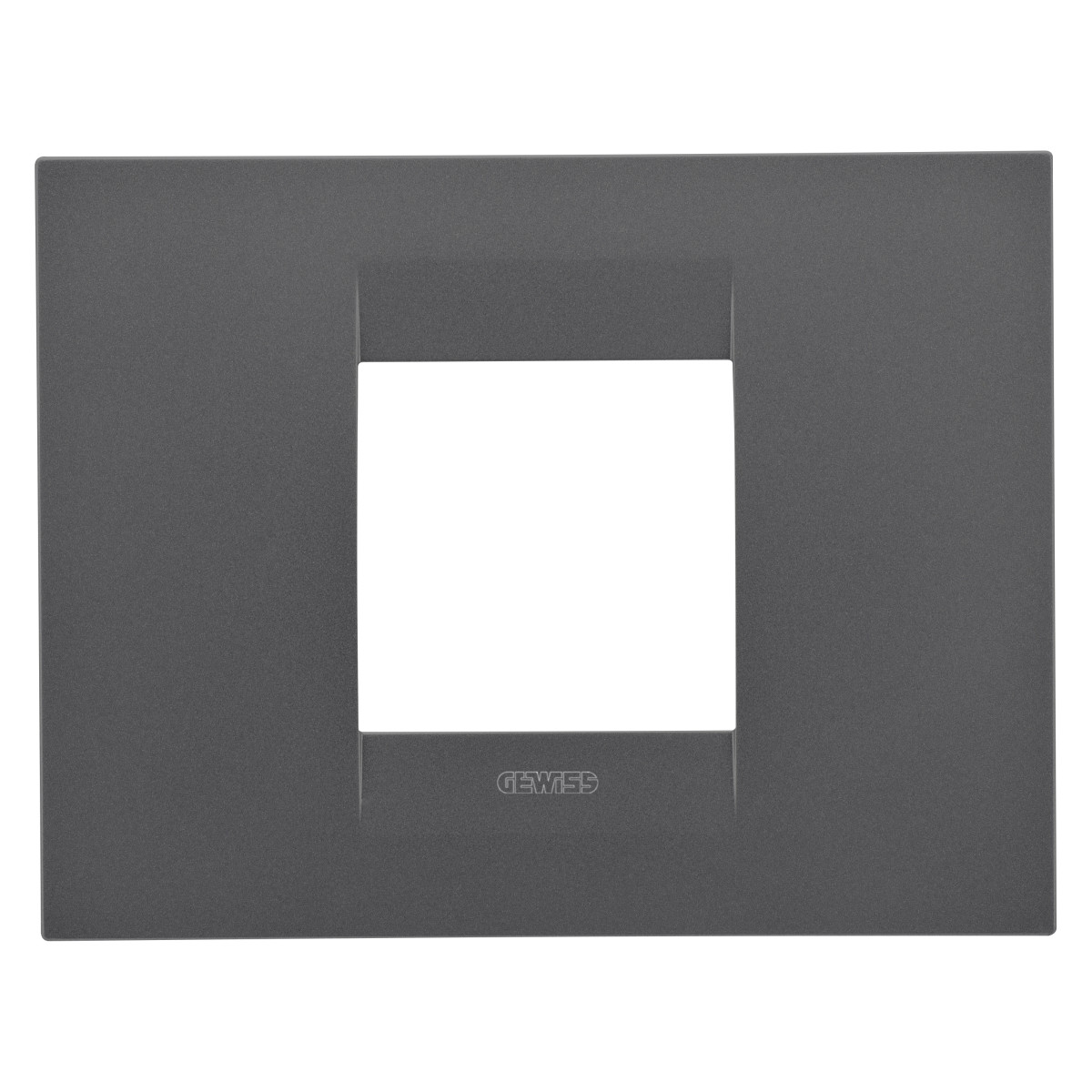 Rama Ornament 2module Geo Chorus Negru Mat - Gw16402vn