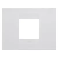Rama Ornament 2module Geo Chorus Alb Mat - Gw16402vw