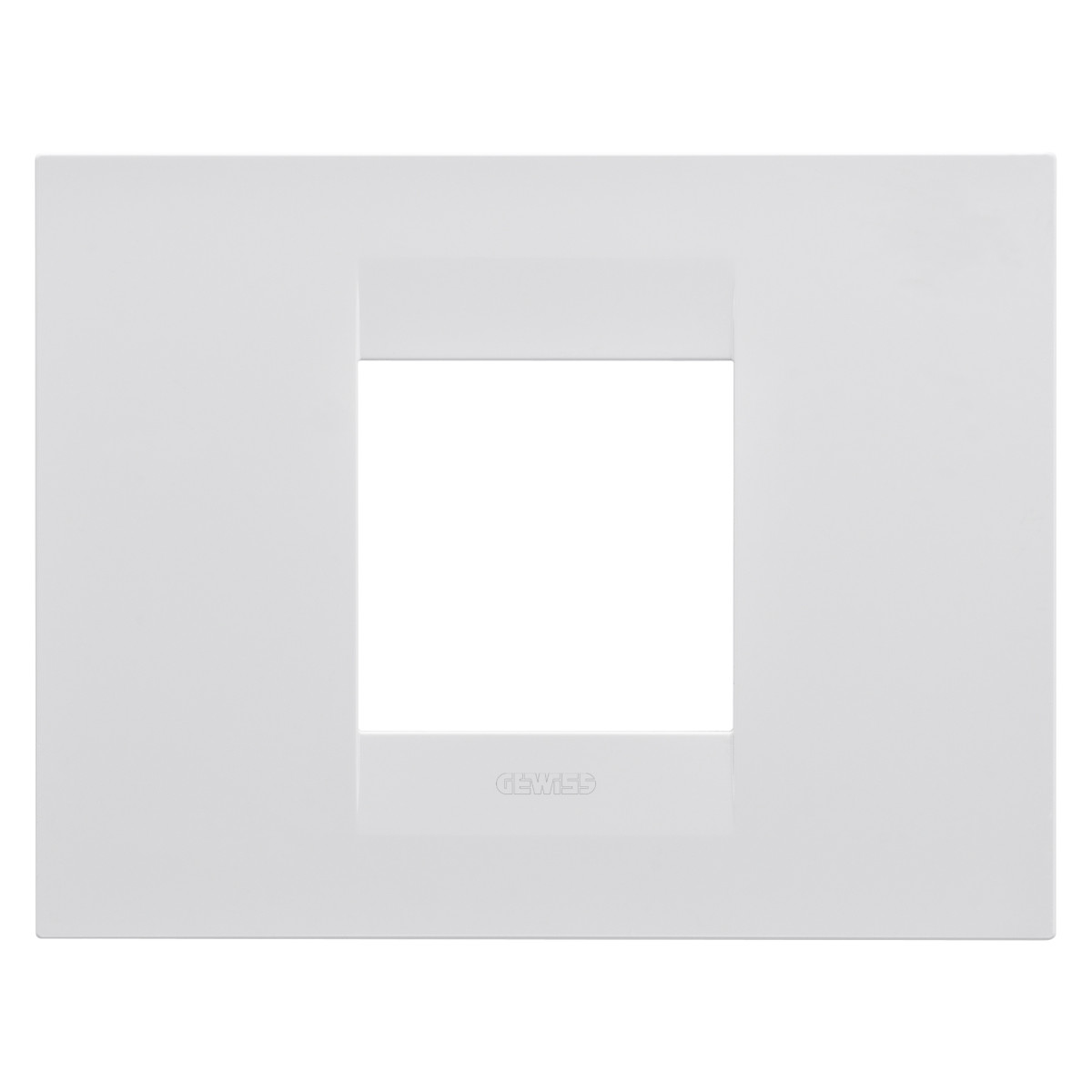 Rama Ornament 2module Geo Chorus Alb Mat - Gw16402vw