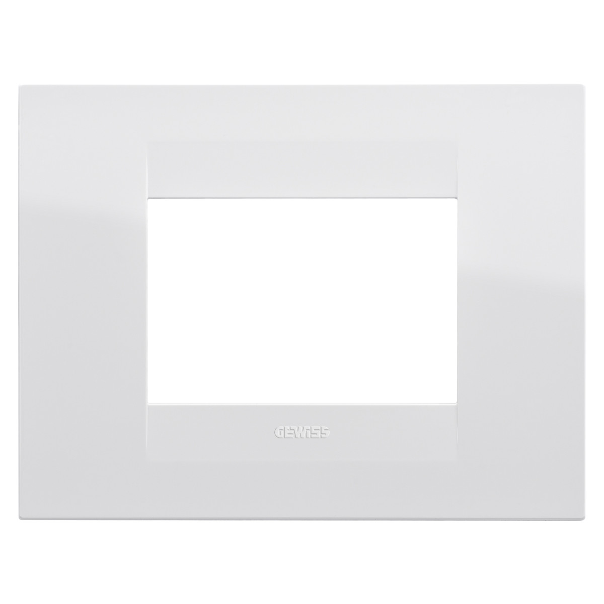 Rama Ornament 3module Geo Chorus Alb Lucios - Gw16403tb