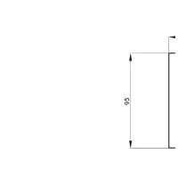 Rama Ornament 3module Geo Chorus Alb Lucios - Gw16403tb 2