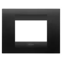 Rama Ornament 3module Geo Chorus Negru Mat - Gw16403vn