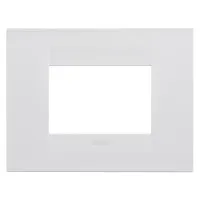 Rama Ornament 3module Geo Chorus Alb Mat - Gw16403vw