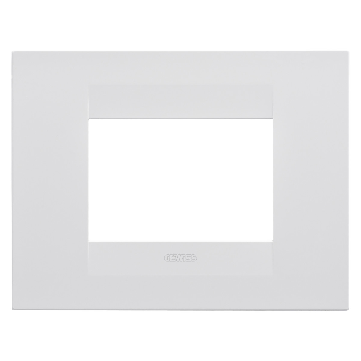 Rama Ornament 3module Geo Chorus Alb Mat - Gw16403vw