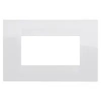 Rama Ornament 4module Geo Chorus Alb Lucios - Gw16404tb