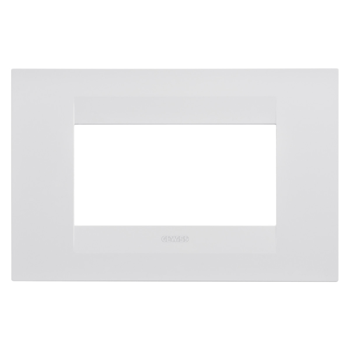 Rama Ornament 4module Geo Chorus Alb Mat - Gw16404vw