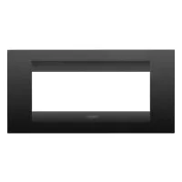 Rama Ornament 6module Geo Chorus Negru Mat - Gw16406vn