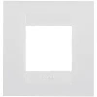 Rama Ornament 2module Geo Chorus Alb Satinat - Gw16422vw