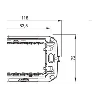 Suport 3module Chorus - Gw16803 3