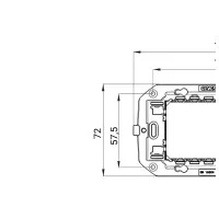 Suport 4module Chorus - Gw16804 2