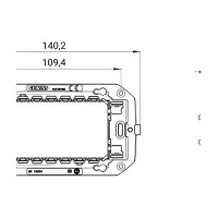 Suport 4module Chorus - Gw16804 3