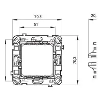 Suport 2module Cu Gheare Chorus - Gw16821 3