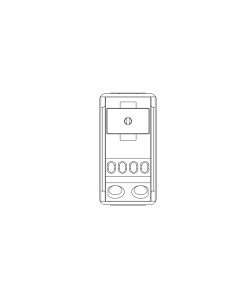 Priza Modulara TV Alba 1 Modul Gw20228