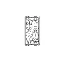 Intrerupator Cu Revenire Interblocat Alb 1 Modul Gw20521 2