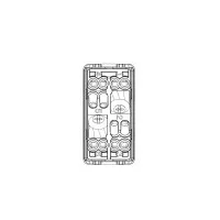 Intrerupator Cu Trei Cai 1P 250V 10 A Nul - Simbol Sus-Jos 1 Modul GW20559