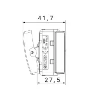 Intrerupator Cu Trei Cai 1P 250V 10 A Nul - Simbol Sus-Jos 1 Modul GW20559 2