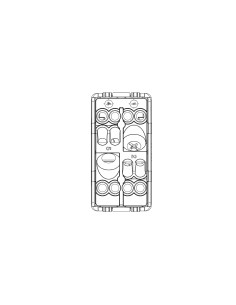 Intrerupator Cap Cruce Alb 1 Modul Gw20579