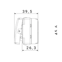 Intrerupator Cap Scara Alb 2 Module Gw20589 3