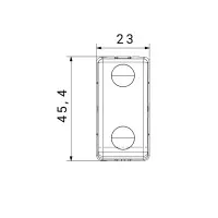 Buton 1P 250V C.a. - No+no 10A - Cu Interblocare Simbol Sus Si Jos 1 Modul Negru Gw21521 4