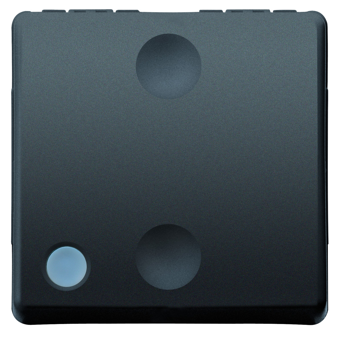 Intrerupator Cap Scara Negru 2 Module Gw21589
