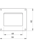 Rama Aplicata Pe Tencuiala 3 Module Gw27003 4