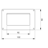 Rama Aplicata Pe Tencuiala 4 Module Gw27004 4