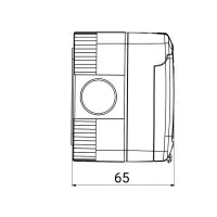 Rama Aplicata Pe Tencuiala IP55 1 Modul Gw27041 3