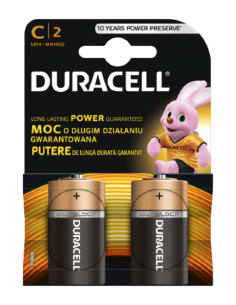 Baterie Duracell Alcalina R14 - 2 Bucati
