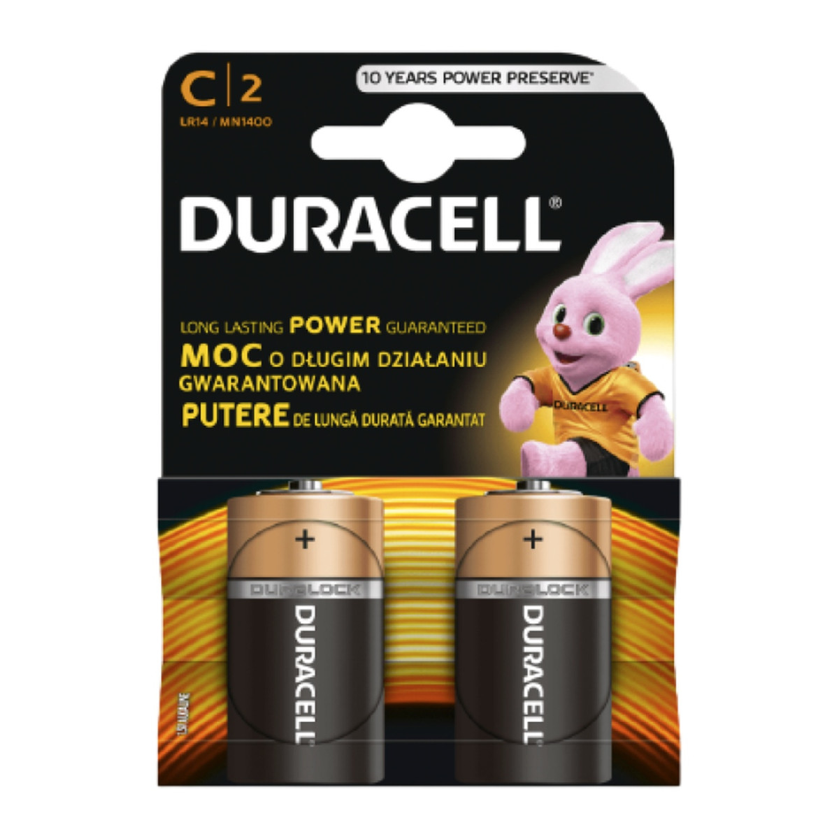 Baterie Duracell Alcalina R14 - 2 Bucati