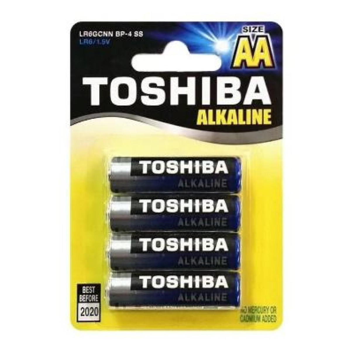 Baterie Toshiba Alcalina R6/AA - 4 Bucati