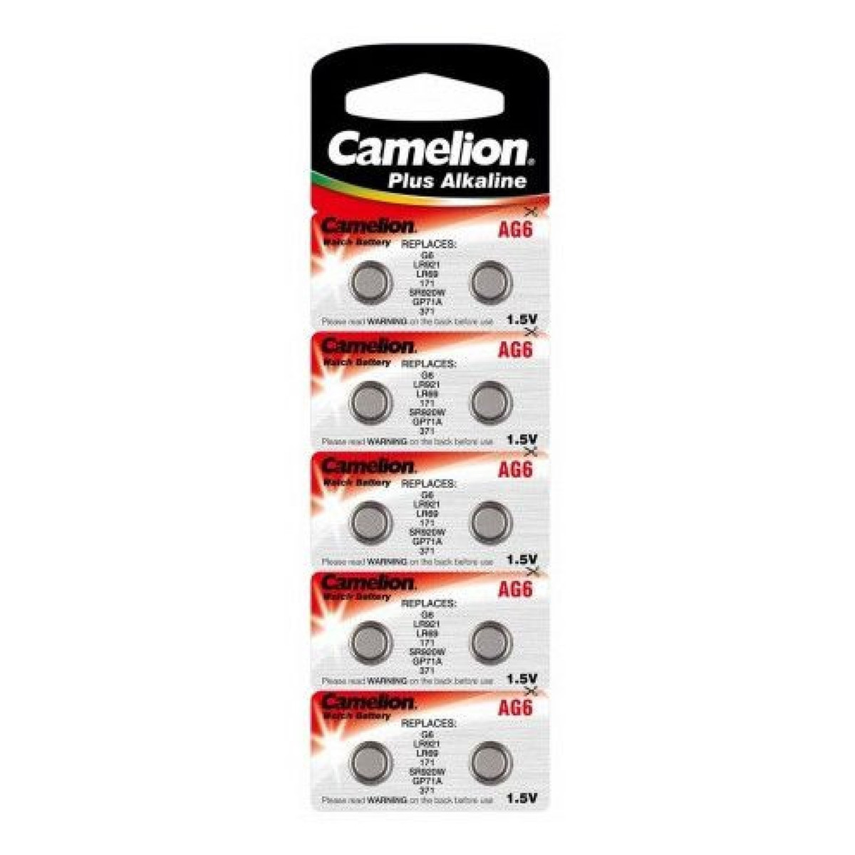 Baterie Camelion Alcalina AG6 - 10 Bucati