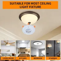 Aplica Putere Reglabila CCT Modul LED 12W/18W/24W 5CCT Alba Rece/Cald/Natural 5
