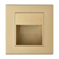 Spot LED Perete 1W Auriu 3000K Lumina Calda