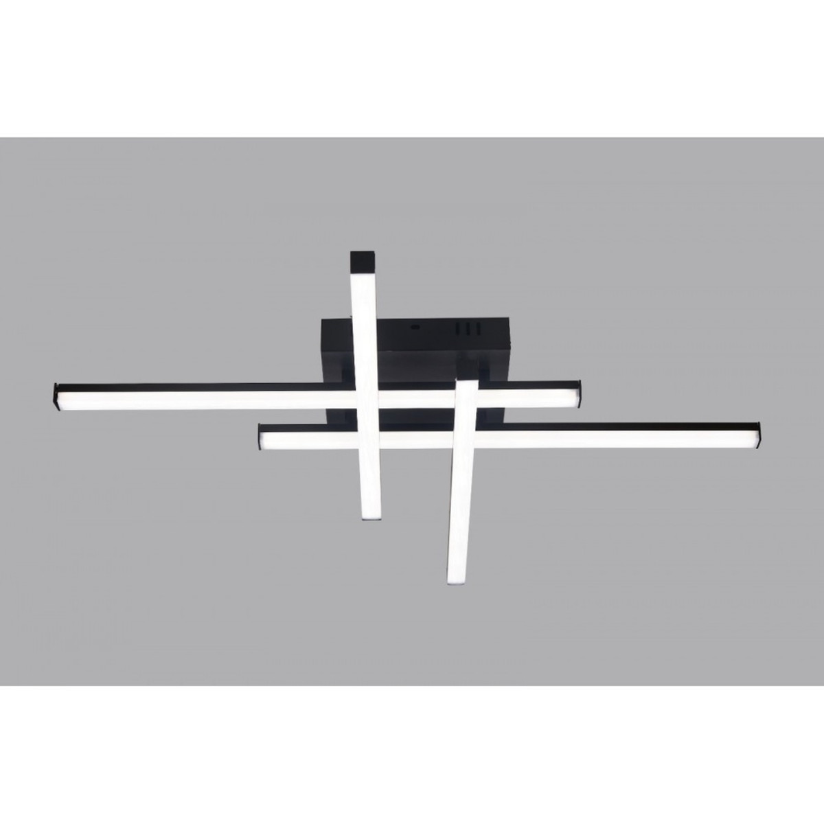 Lustra LED 50W 4 Brate Neagra Axis 