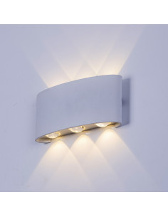 Aplica LED Perete Lumaro 6W 3000K Alba