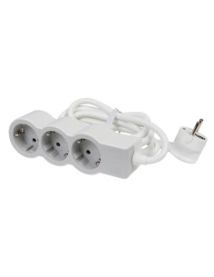 Prelungitor Sandard 3x2P+T 1.5 Metri Alb-Gri Legrand