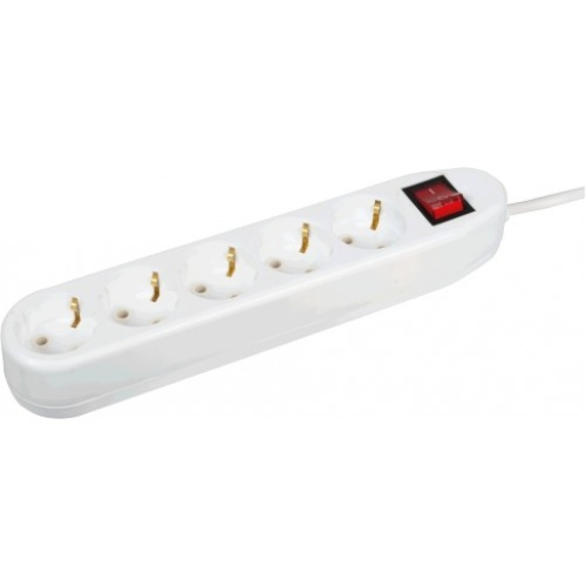 Prelungitor Ceramic Cu Intrerupator 5 Metri 5 Locasuri Ipee