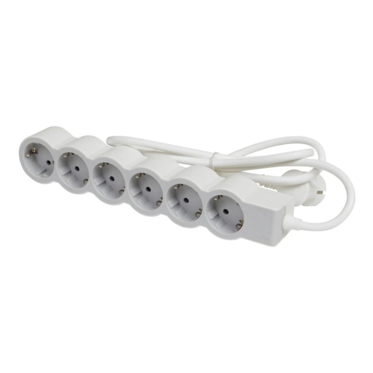 Prelungitor Sandard 6x2P+T 3 Metri Alb-Gri Legrand