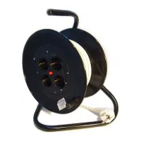 Prelungitor Cu Derulator (Ruleta) 3x2.5mm Relee - 30M