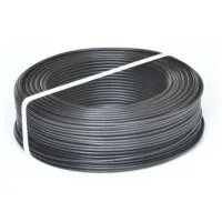 Cablu Electric Flexibil Negru Myyup 2x1mm, Plat - Rola 100m