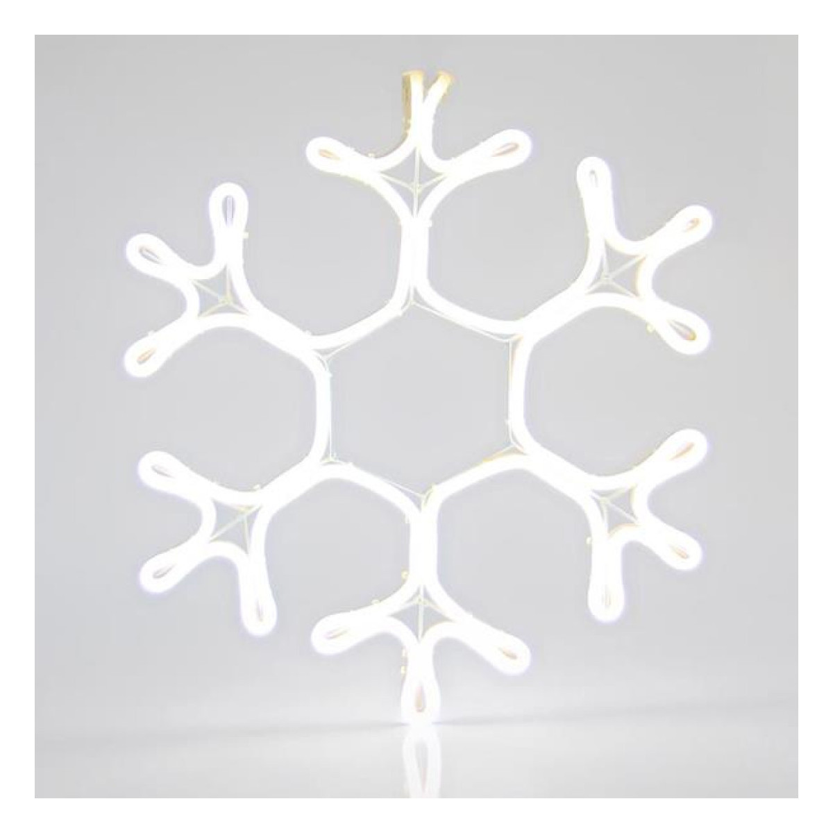 Fulg Zapada 3M Neon LED, 2 Cai, Alb Rece, 38x35cm, IP44