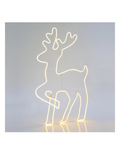 Cerb 5M Neon LED, 2 Cai, Alb Cald, 49x84cm, IP44